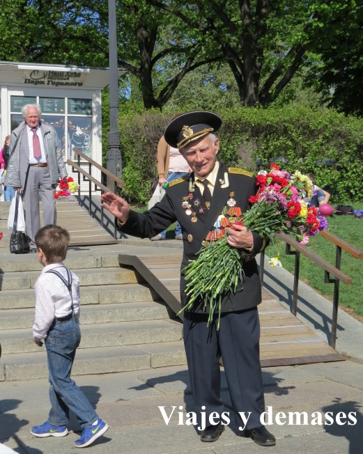 Veterano de guerra, 9 de mayo Rusia