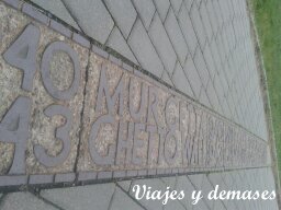 Placa conmemorativa del ghetto de Varsovia Placa conmemorativa del ghetto de Varsovia