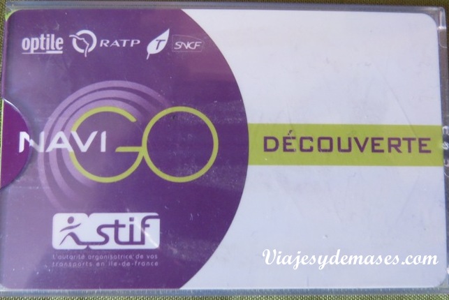 Este es el ticket. Tiene un chip.