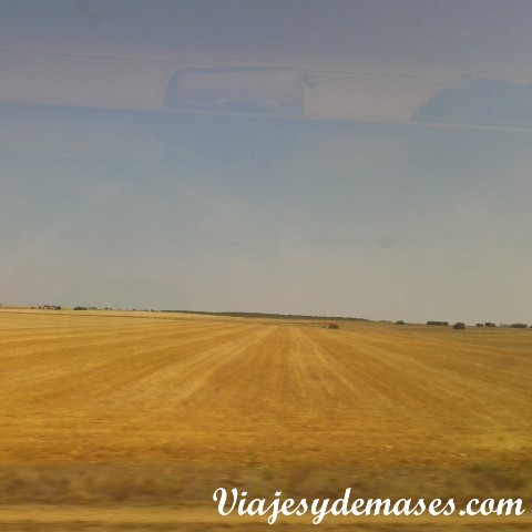 Esta foto la tomé desde el tren unos minutos antes de llegar a nuestro destino.
