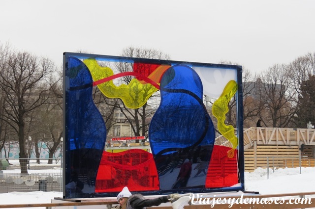 Pista de patinaje parque Gorki