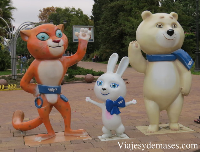 Mascotas olímpicas Sochi 2014