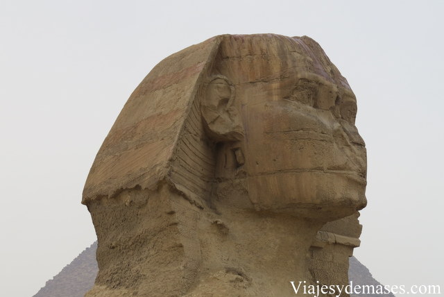 La Gran Esfinge, Giza. Detalle