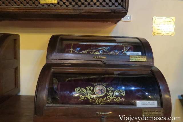 Iglesia Colgante. Barrio Copto. Reliquia.