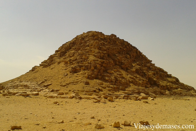 Esta pirámide perteneció a una reina.