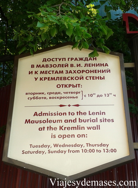 Mausoleo de Lenin. Moscú