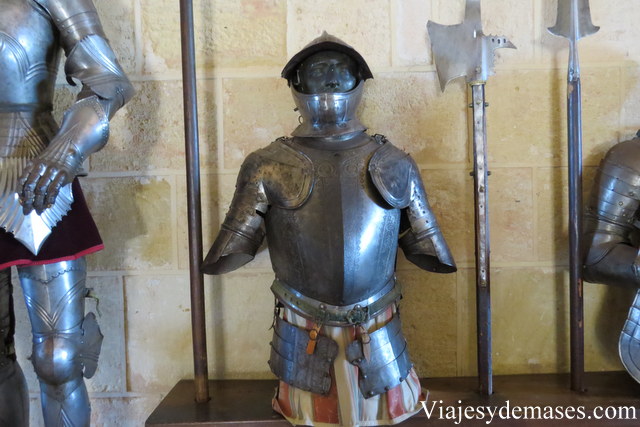 Esta armadura es de niño