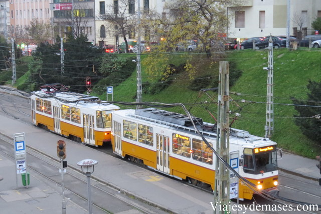Tranvía, Budapest.