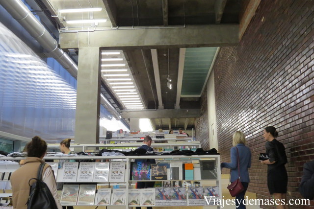 La librería del museo.