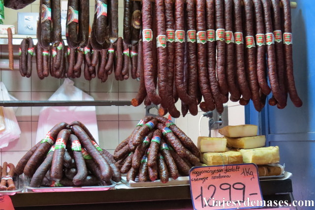Mercado central de Budapest, Hungría.