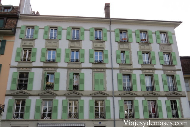 Centro de Lausanne, Suisse