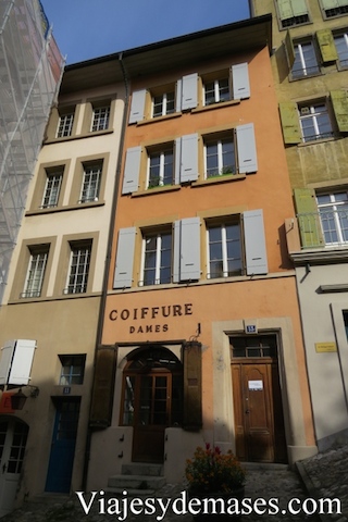 Les escaliers du marché, Lausanne