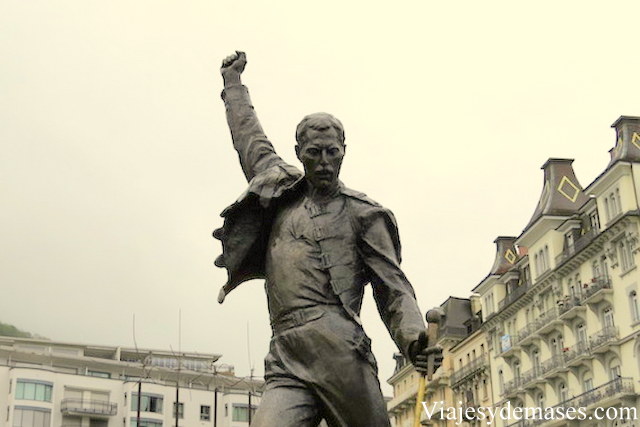 Freddie Mercury en Montreux, Suiza