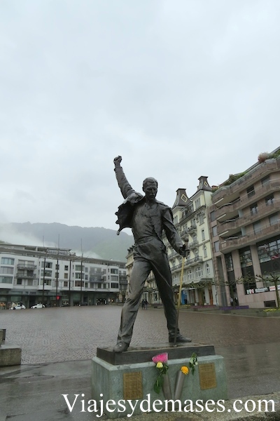 Freddie Mercury en Montreux, Suiza