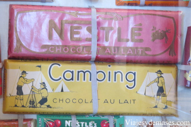 Barras de chocolate.