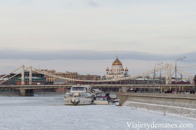 "El día después de mañana". Sí, ¡la Moskva está congelada!